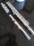Yamaha 225SII Flute C foot, offset G, closed hole