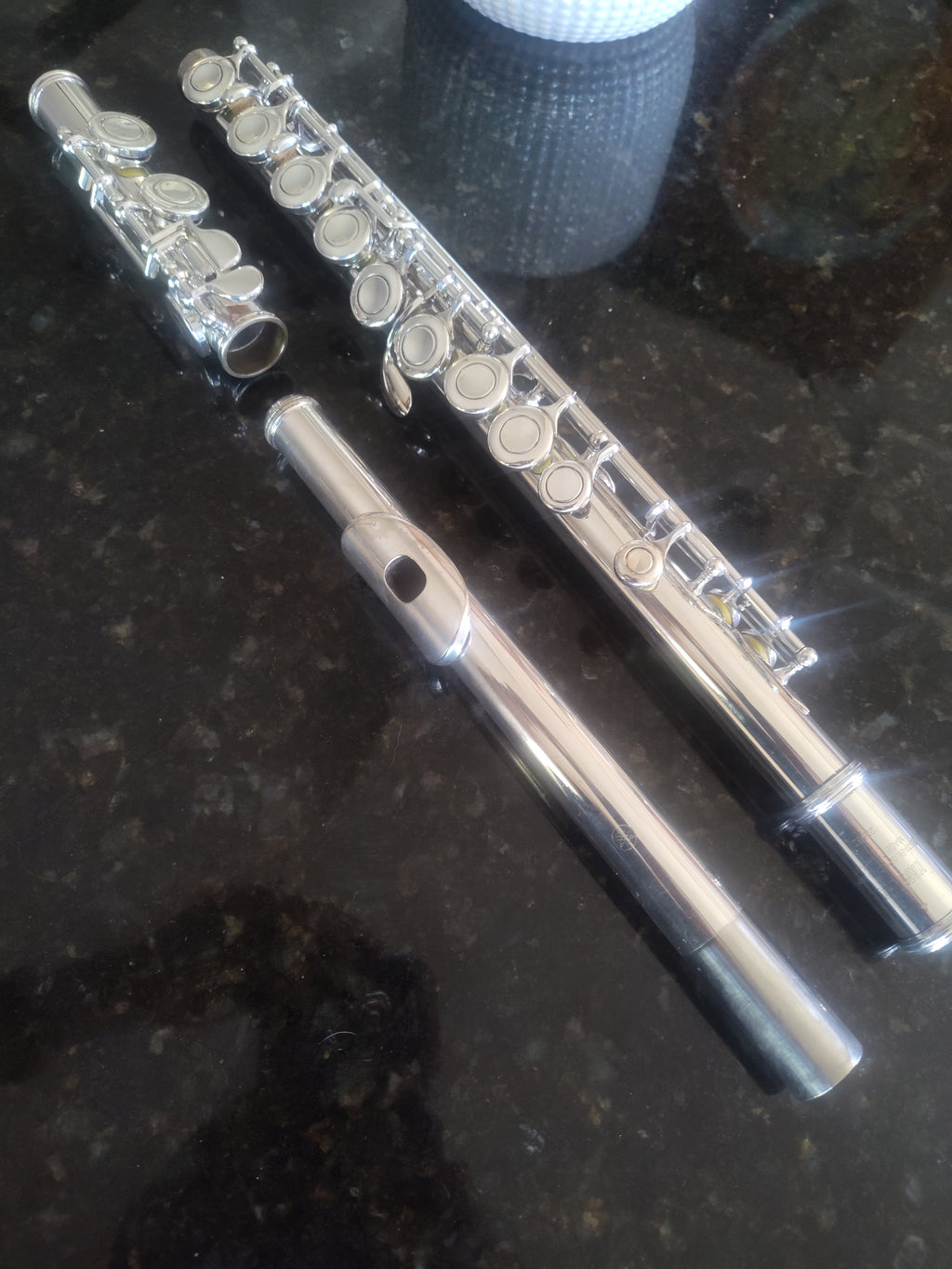 Yamaha 225SII Flute C foot, offset G, closed hole