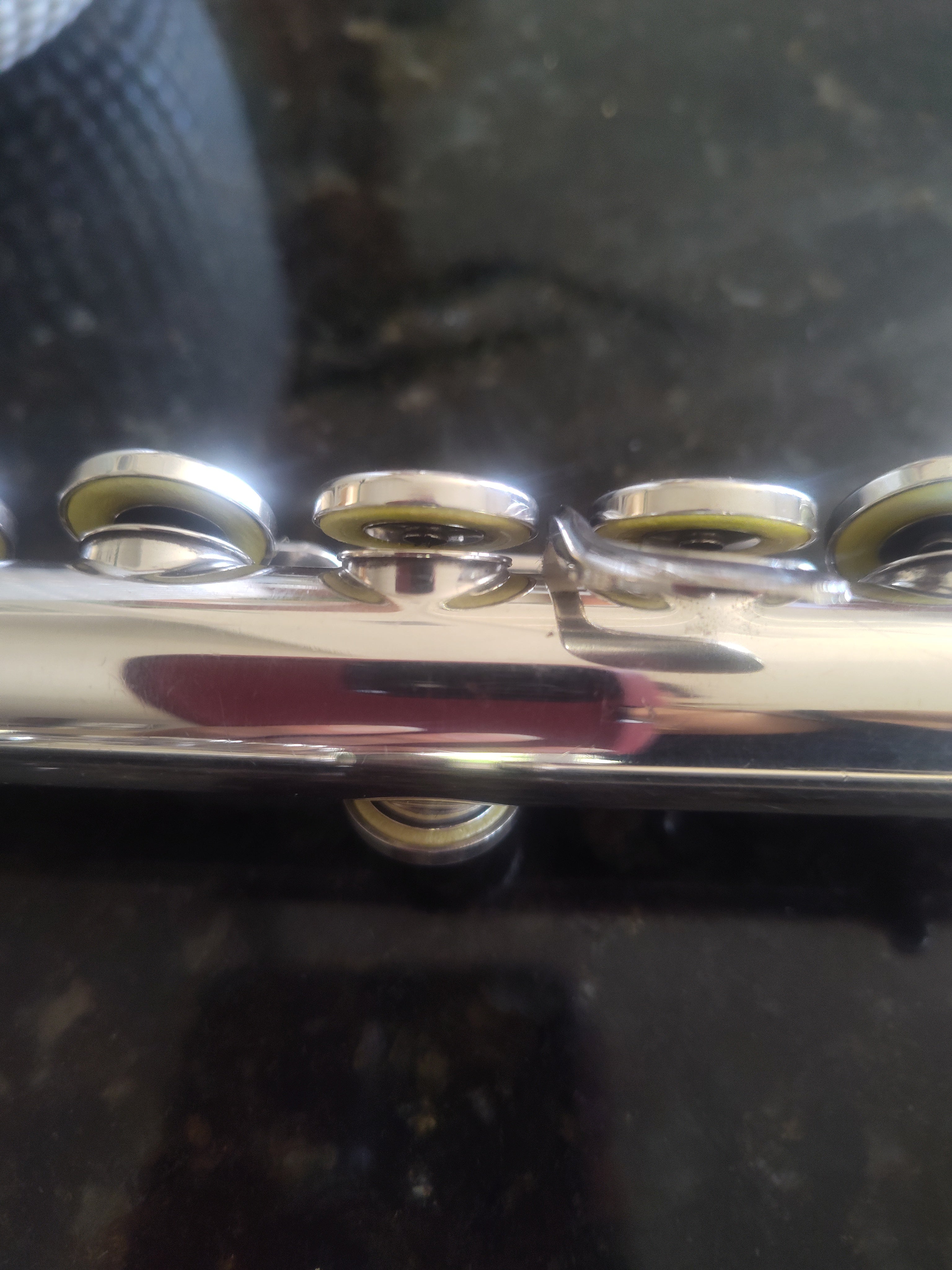 Yamaha 225SII Flute C foot, offset G, closed hole