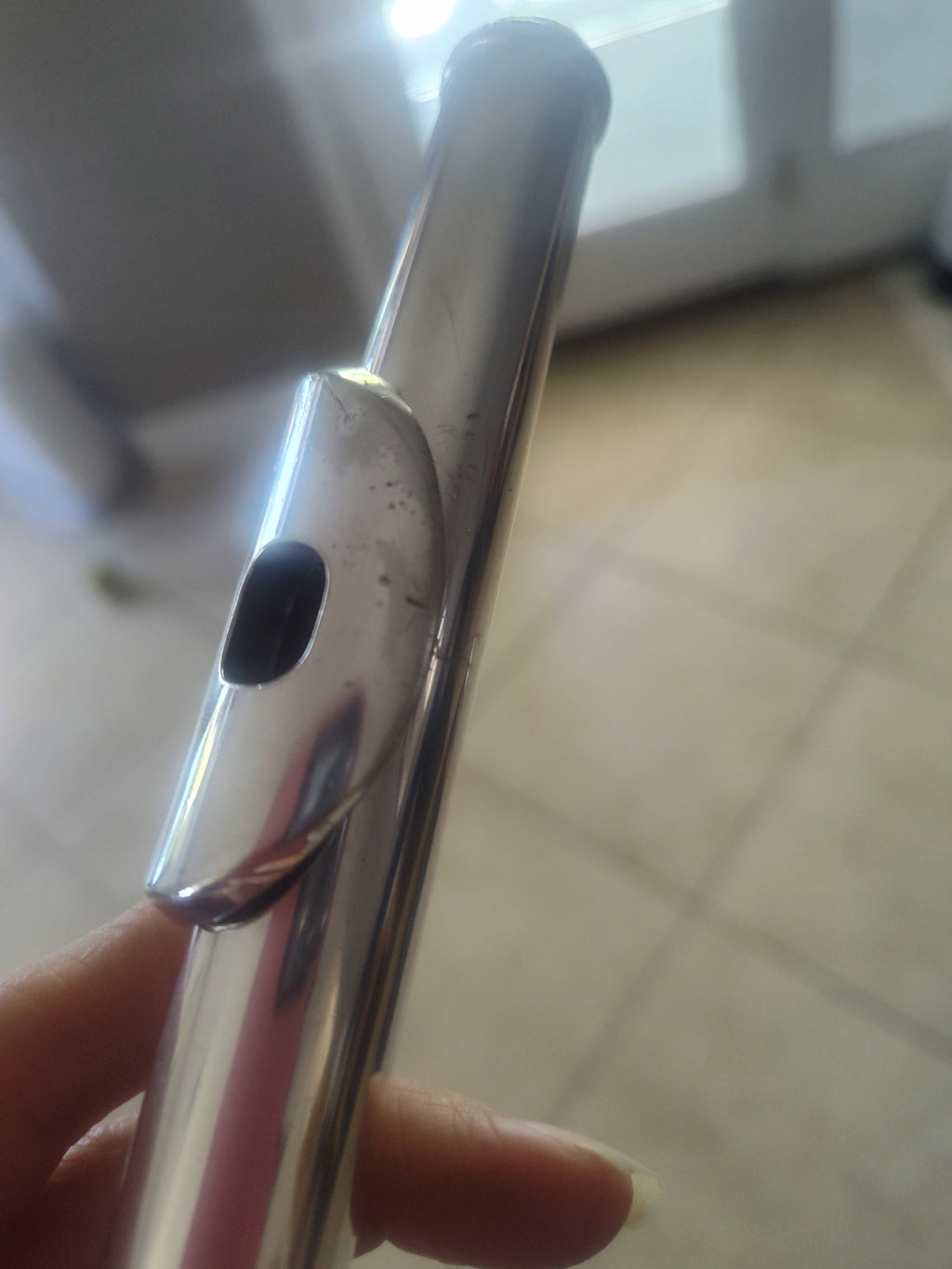 Yamaha 225SII Flute C foot, offset G, closed hole