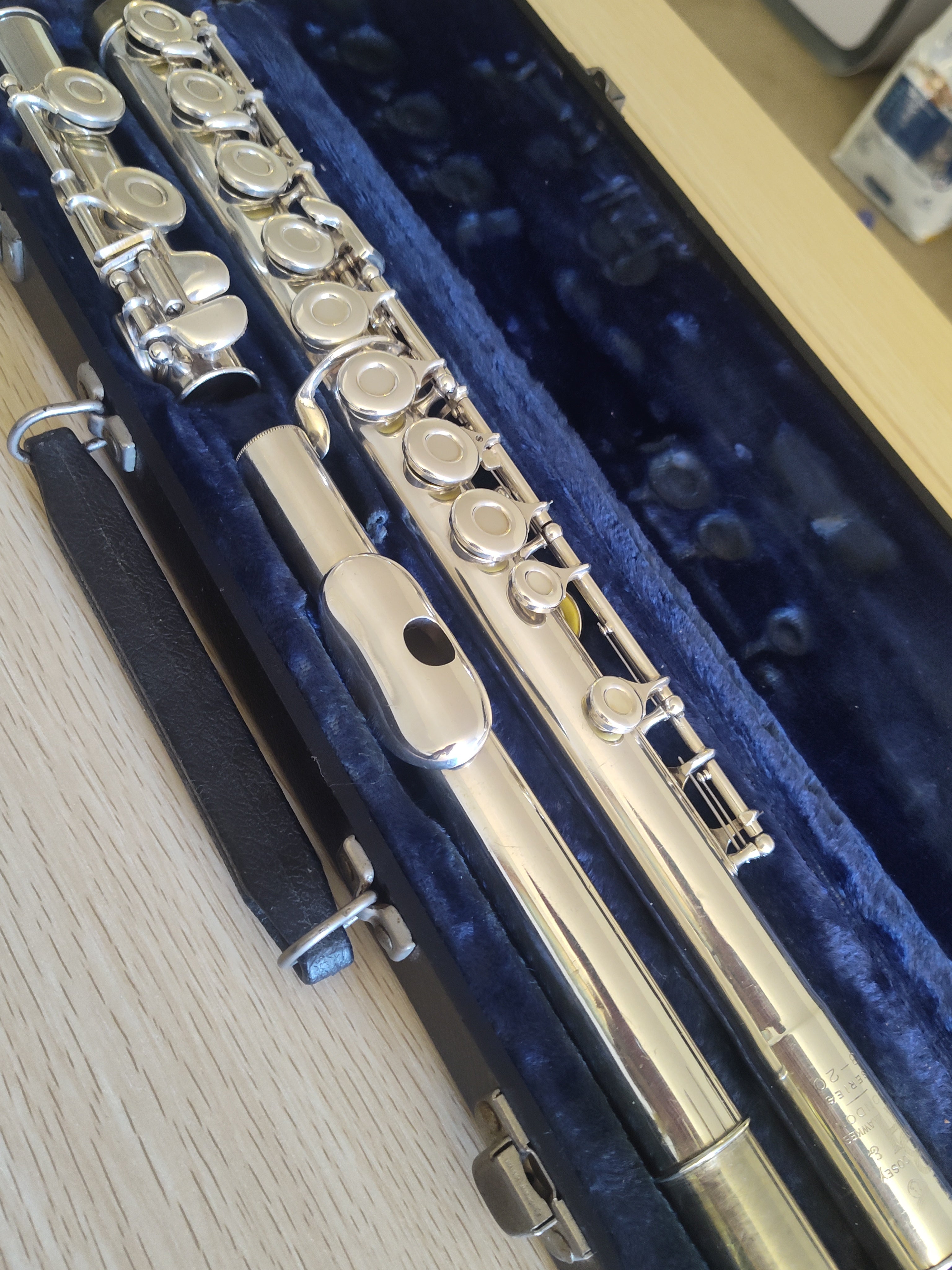 Boosey & Hawkes Sterling Silver Vintage OVERHAULED Flute