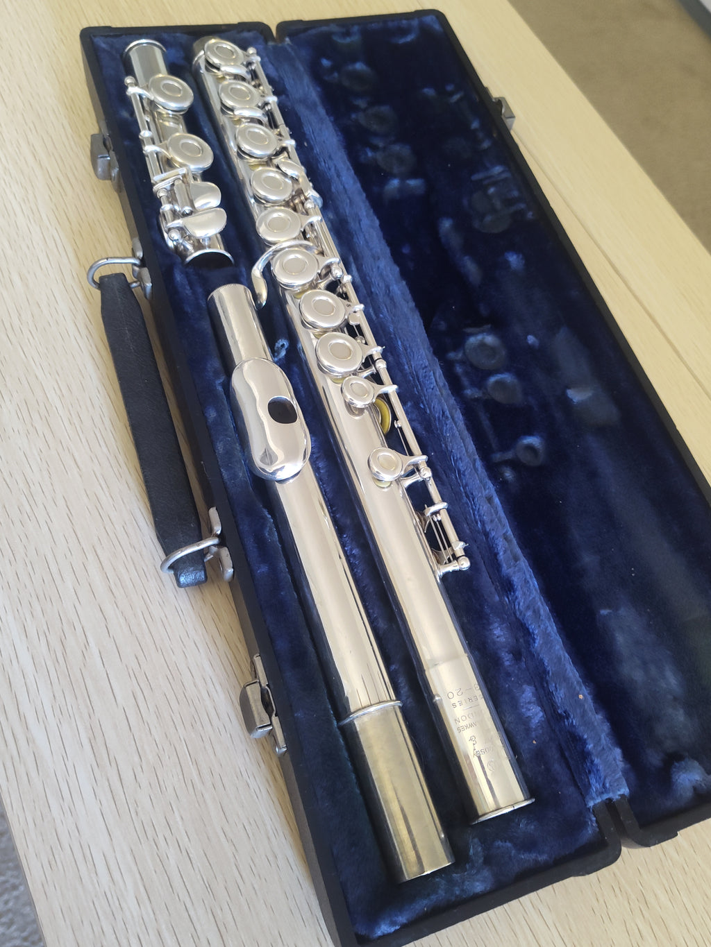 Boosey & Hawkes Sterling Silver Vintage OVERHAULED Flute