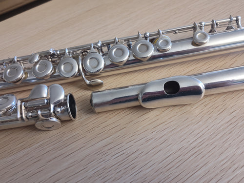 Boosey & Hawkes Sterling Silver Vintage OVERHAULED Flute
