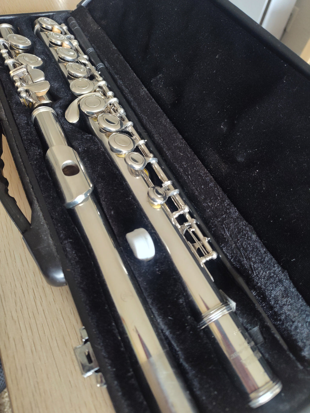 Yamaha 225S Flute C foot, offset G, closed hole