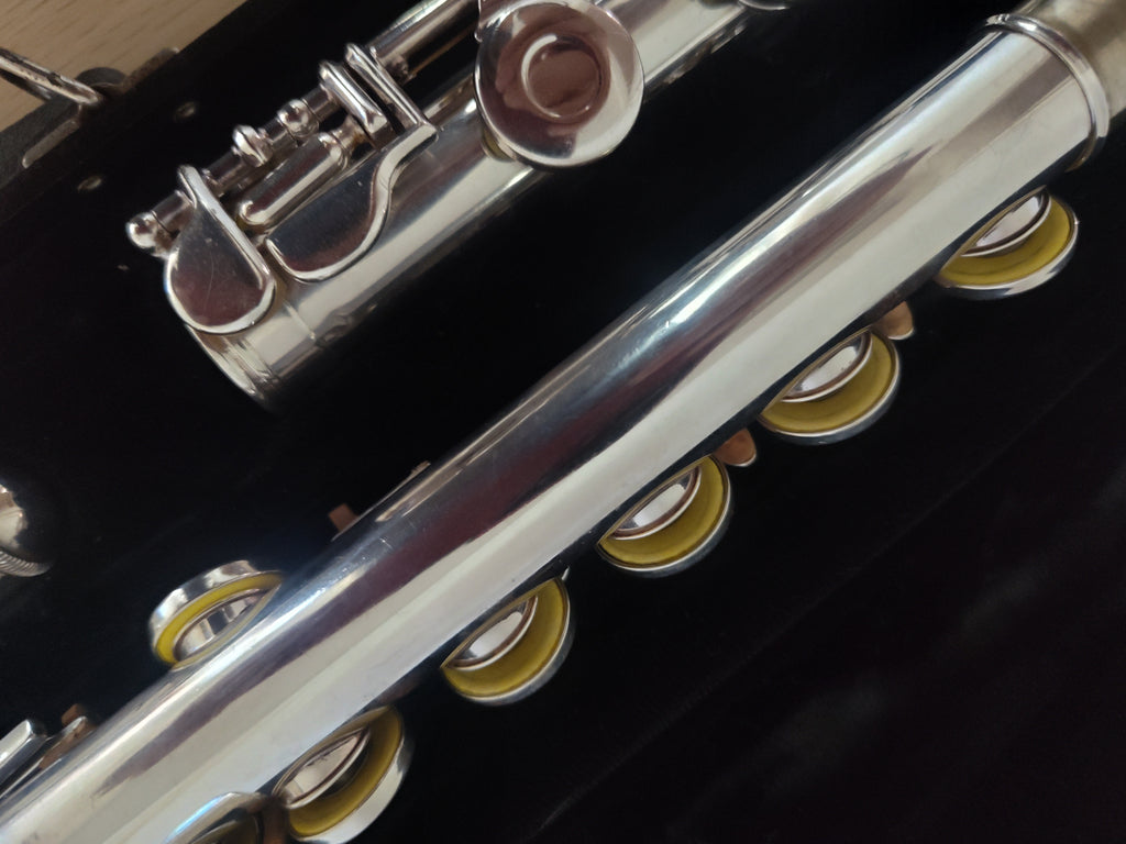Gemeinhardt 2SP OVERHAULED FLUTE OFFSET G, C FOOT VIDEO DEMO