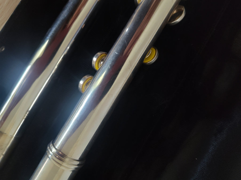 Gemeinhardt 2SP OVERHAULED FLUTE OFFSET G, C FOOT VIDEO DEMO