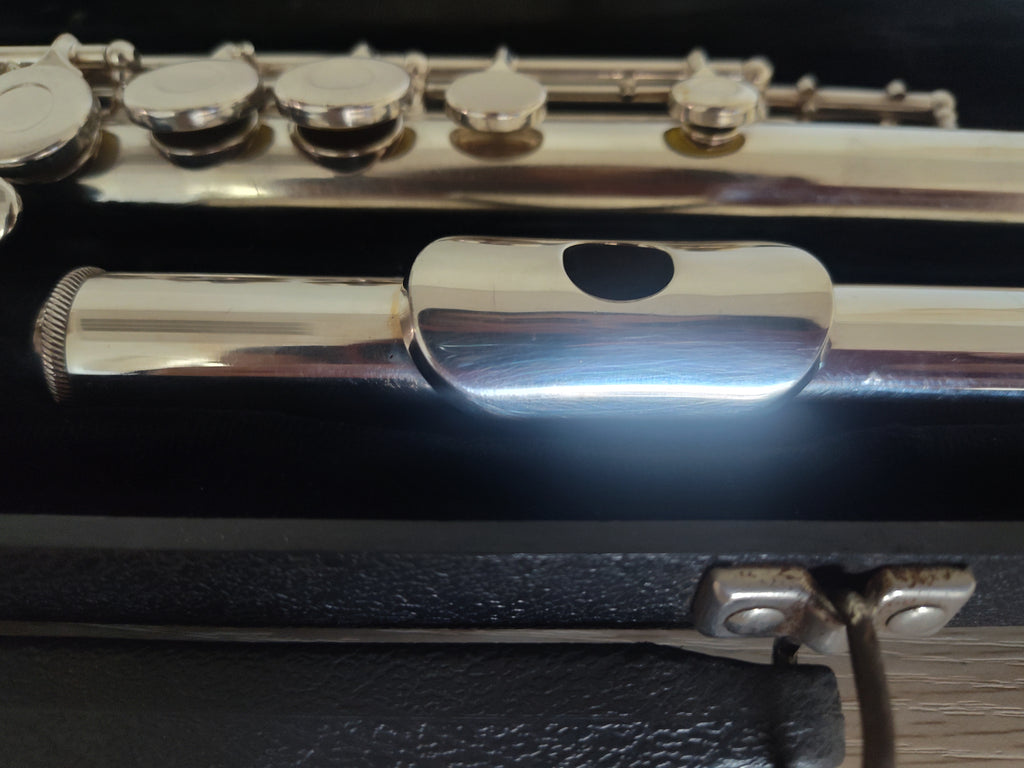Gemeinhardt 2SP OVERHAULED FLUTE OFFSET G, C FOOT VIDEO DEMO
