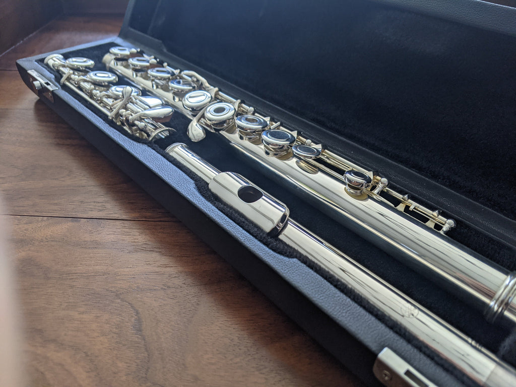 Giardinelli Haynes Flute GFL-10 Open hole, Offset G, B foot, Yamaha Headjoint
