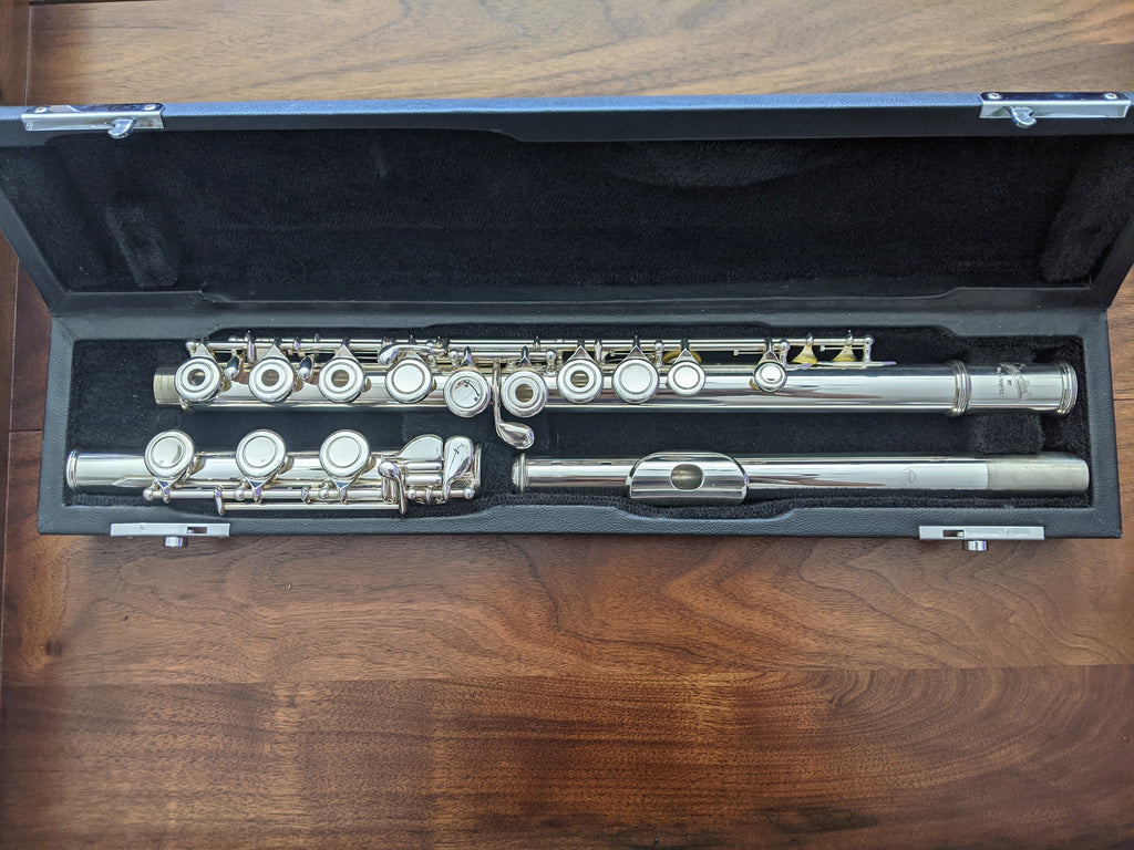 Giardinelli Haynes Flute GFL-10 Open hole, Offset G, B foot, Yamaha Headjoint