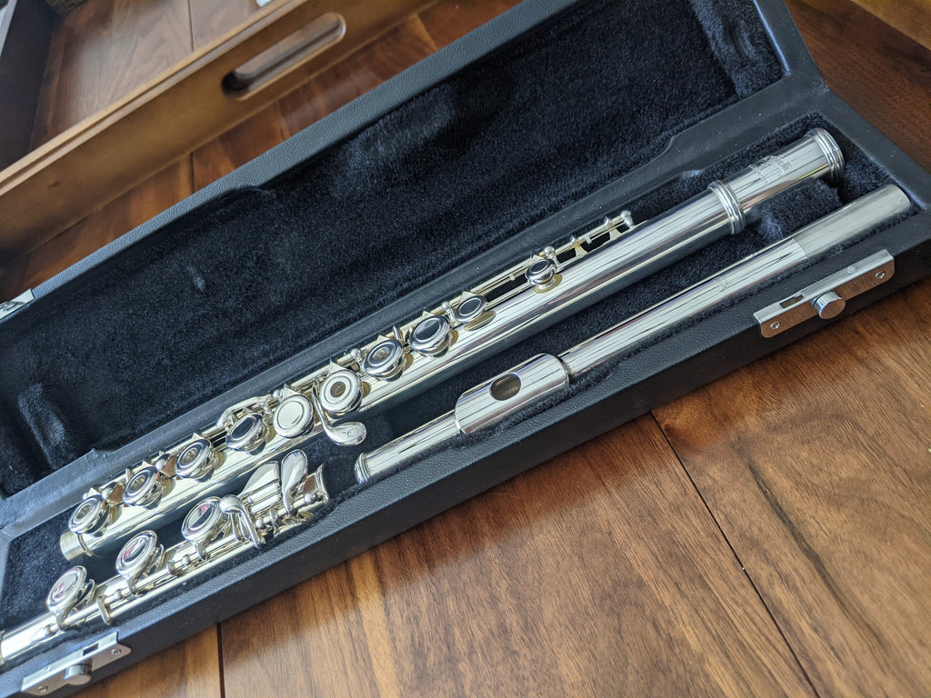 Giardinelli Haynes Flute GFL-10 Open hole, Offset G, B foot, Yamaha Headjoint