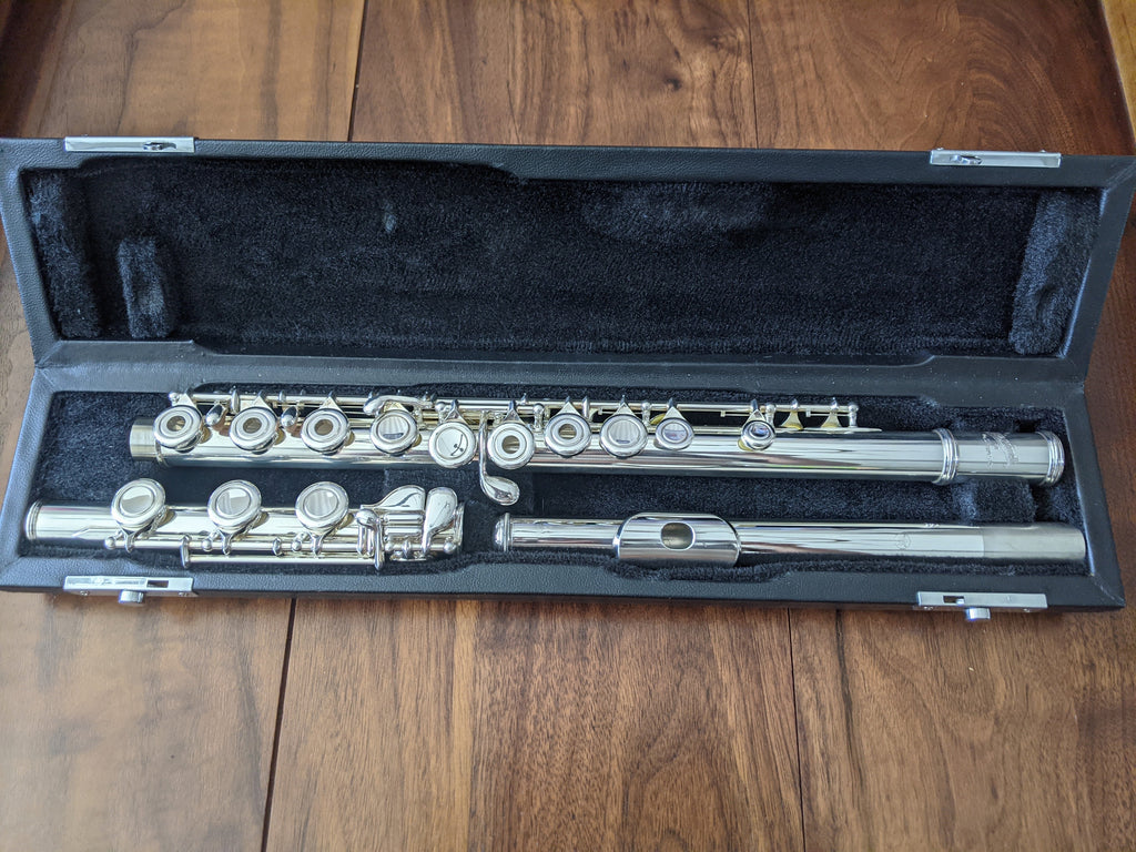 Giardinelli Haynes Flute GFL-10 Open hole, Offset G, B foot, Yamaha Headjoint