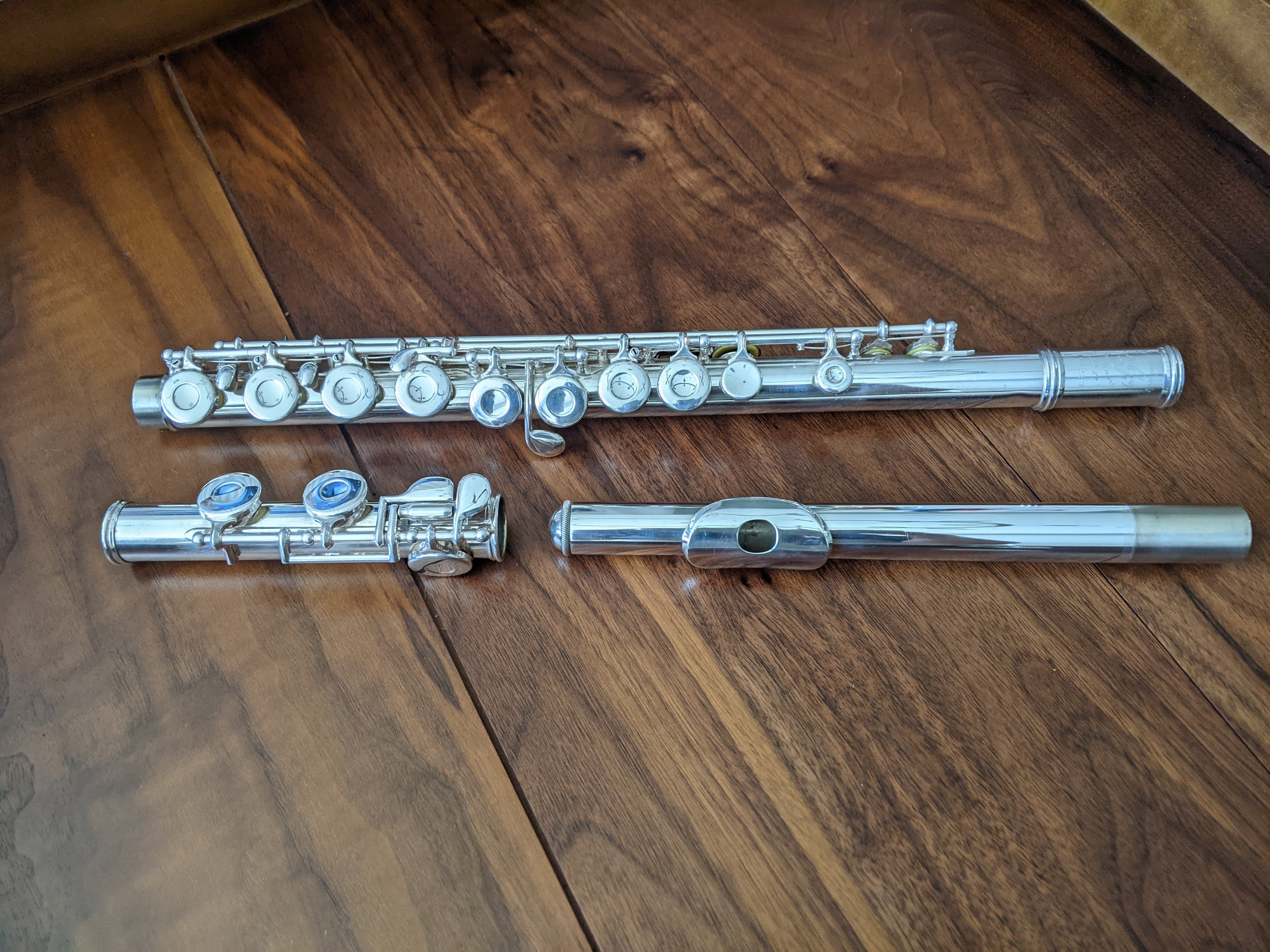 Gemeinhardt 22SP OVERHAULED FLUTE OFFSET G, C FOOT VIDEO DEMO