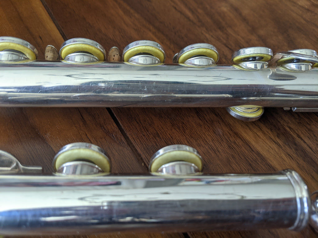 Gemeinhardt 22SP OVERHAULED FLUTE OFFSET G, C FOOT VIDEO DEMO