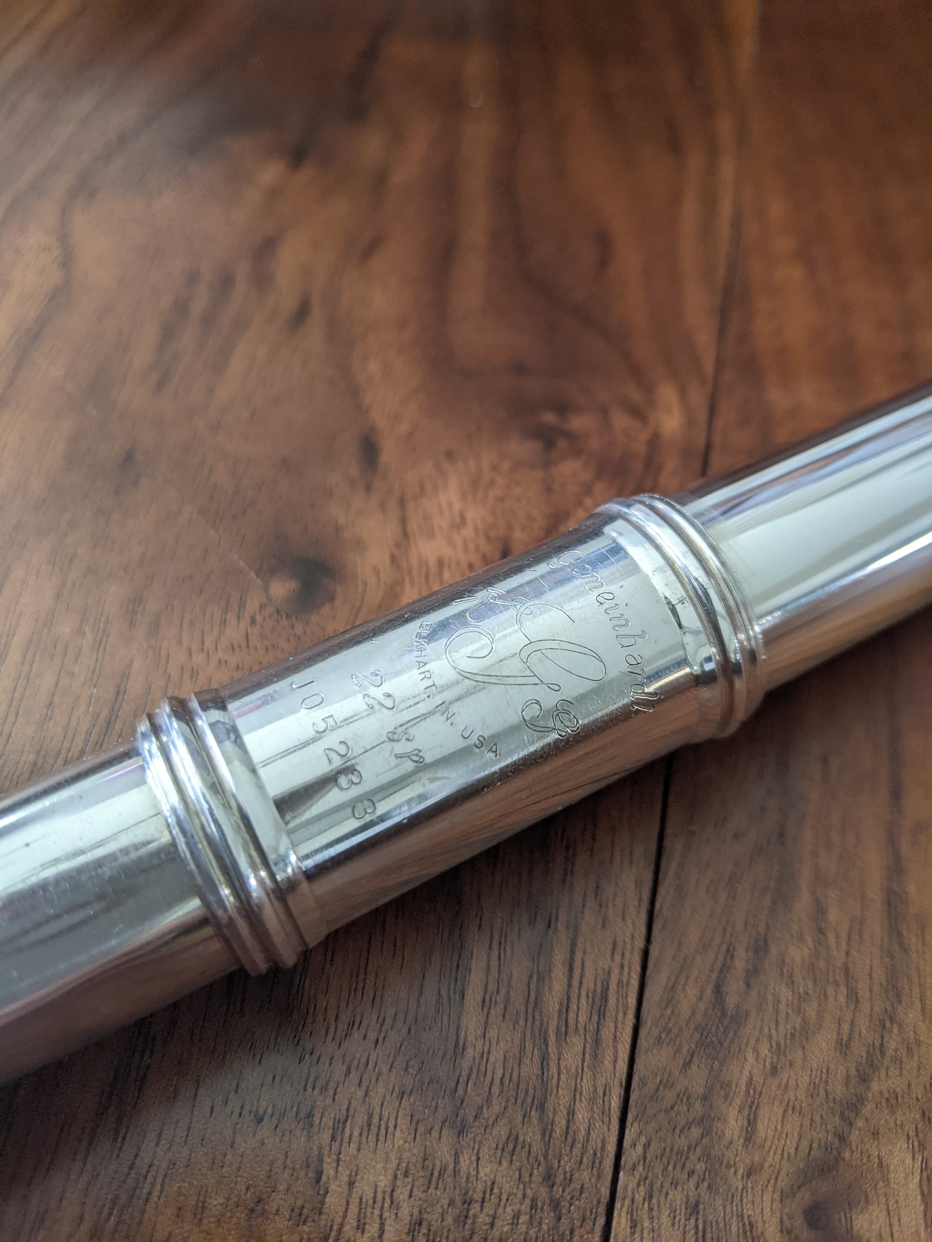 Gemeinhardt 22SP OVERHAULED FLUTE OFFSET G, C FOOT VIDEO DEMO