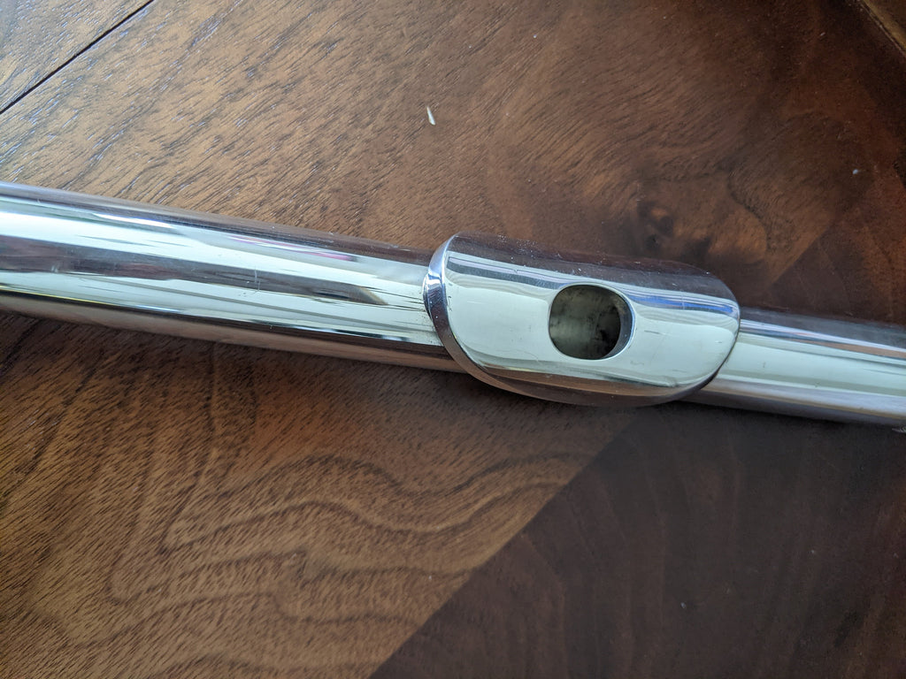 Gemeinhardt 22SP OVERHAULED FLUTE OFFSET G, C FOOT VIDEO DEMO