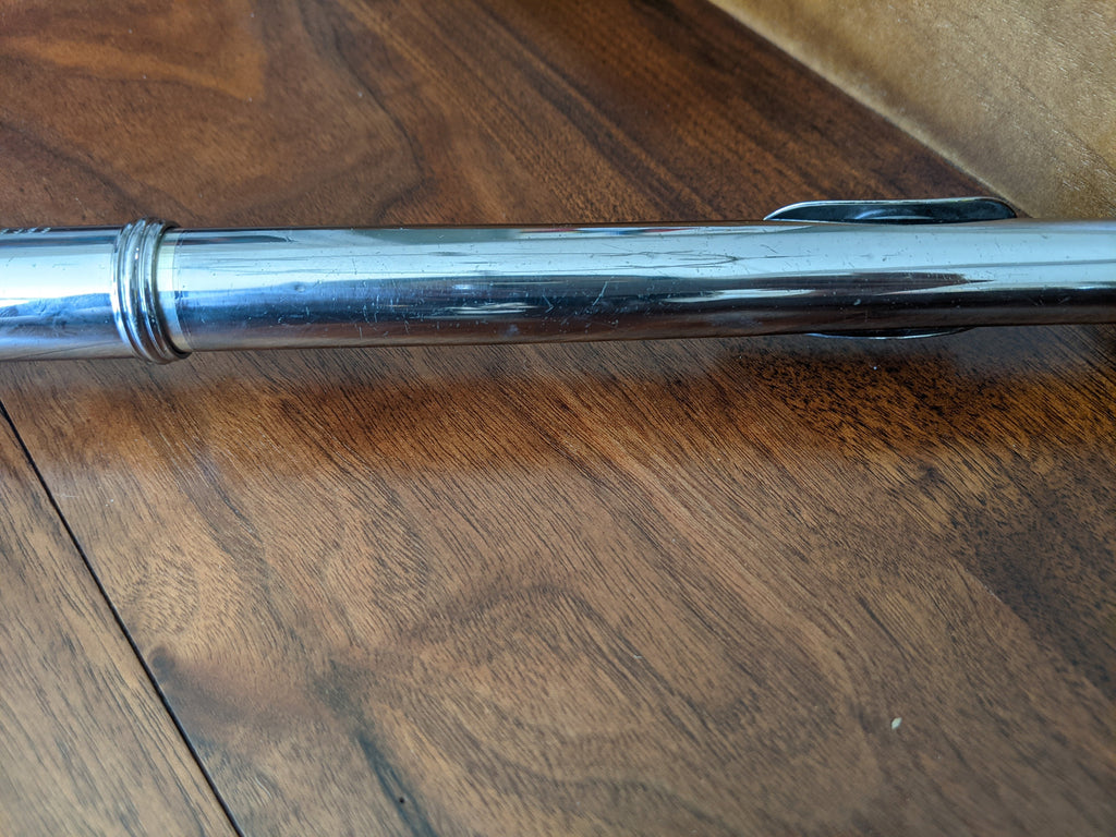 Gemeinhardt 2NP OVERHAULED FLUTE OFFSET G, C FOOT VIDEO DEMO