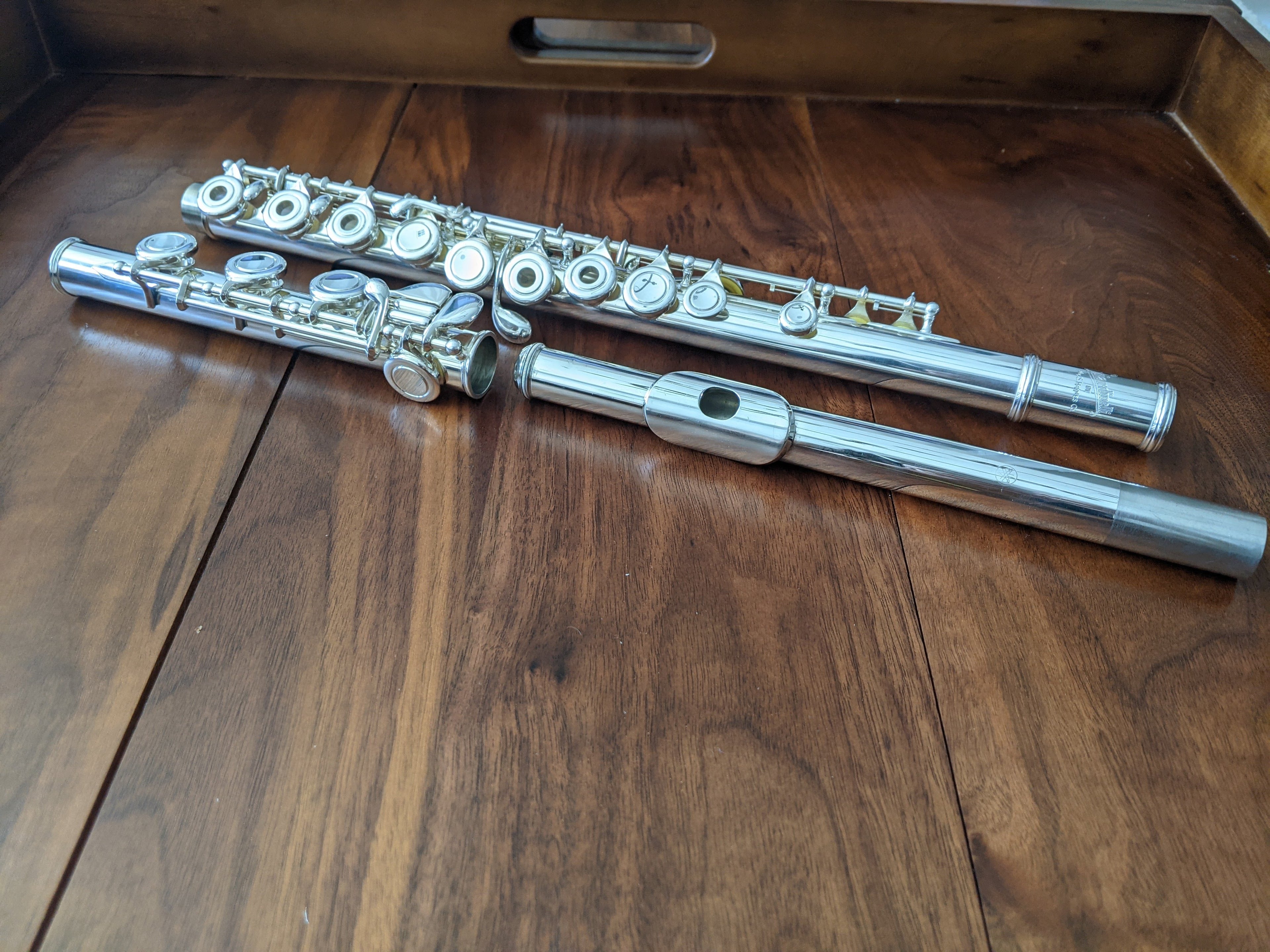 Giardinelli Haynes Flute GFL-10 Open hole, Offset G, B foot, Yamaha Headjoint