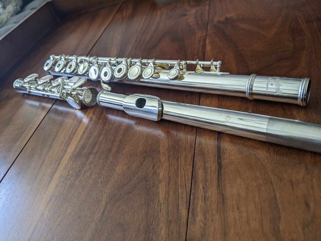 Giardinelli Haynes Flute GFL-10 Open hole, Offset G, B foot, Yamaha Headjoint