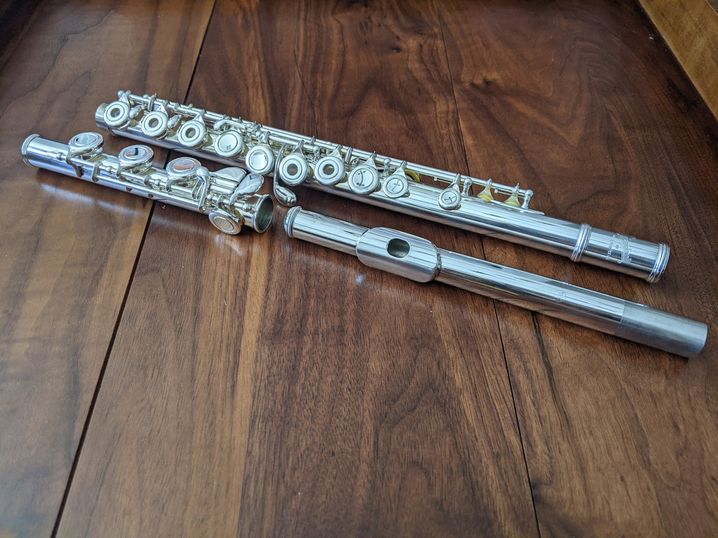 Giardinelli Haynes Flute GFL-10 Open hole, Offset G, B foot, Yamaha Headjoint